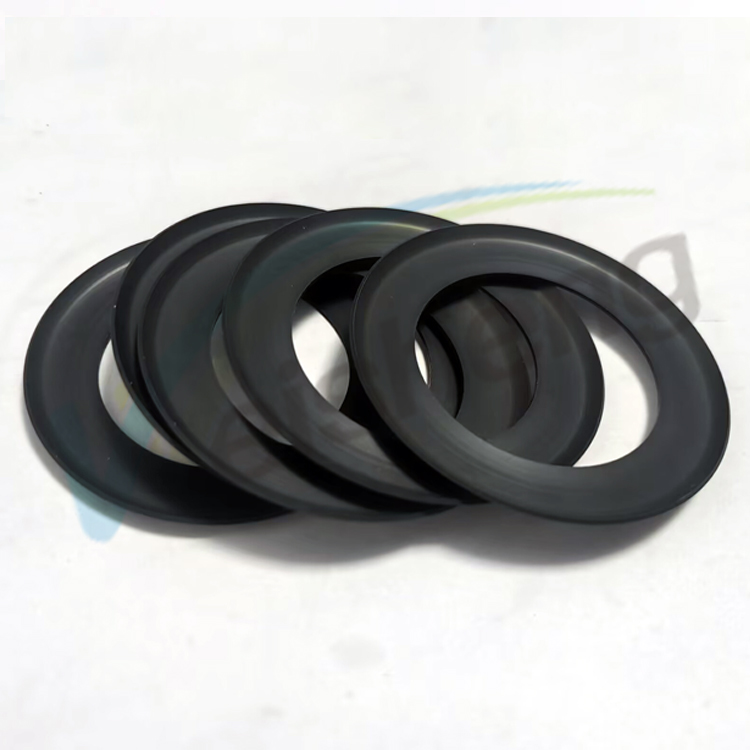 WS-SEALS oil-free Black Yellow PI Ptfe Piston Ring Customized Size for air Compressor