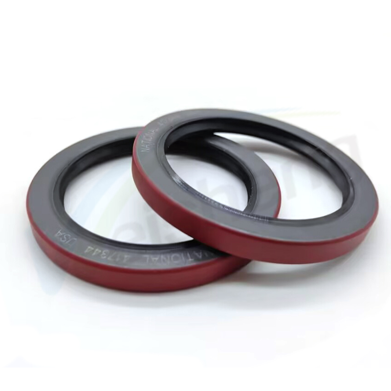 WS-SEALS  Automotive Engine Parts Double Lip Nitrile Oil Seal Red Color Wheel Seal